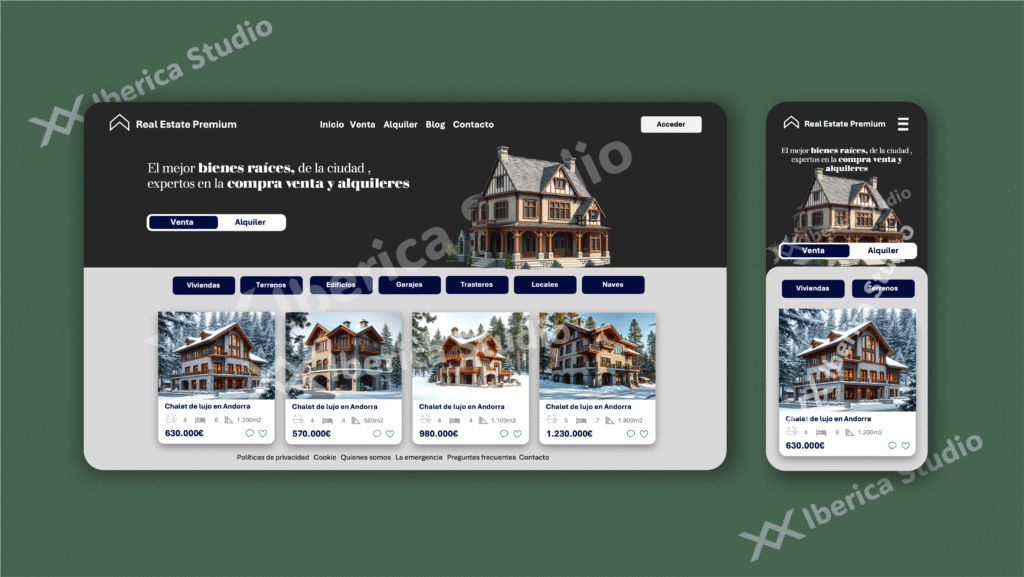 En Ibérica Studio®, especialistas en el desarrollo de paginas webs y aplicaciones móviles en Malaga, Marbella