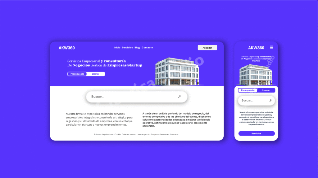 Plantilla de sitio web de Ibérica Studio® Agencia de Desarrollo Web y Apps