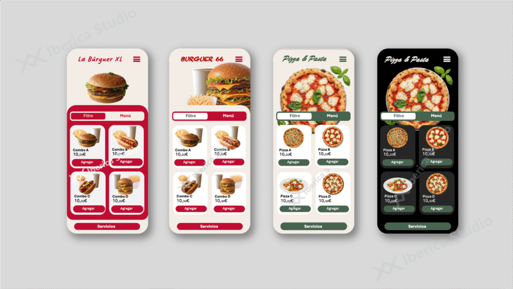 Ibérica Studio® agencia de desarrollo de Web y aplicaciones móviles para Android, iOS, para restaurantes, bares, discotecas, en Marbella España