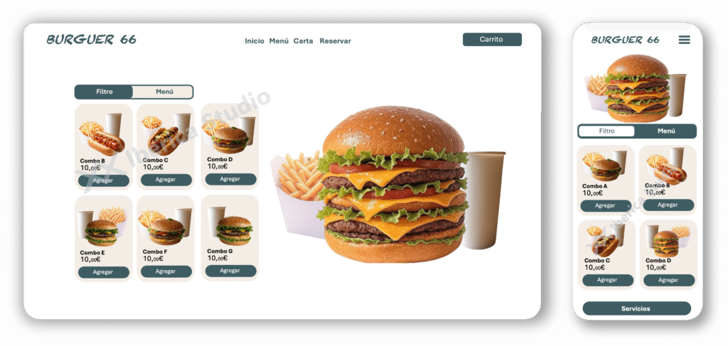 Desarrollamos webs corporativas, tiendas online, landing pages y portales personalizados con HTML5, CSS3, JavaScript, React, WordPress y más.