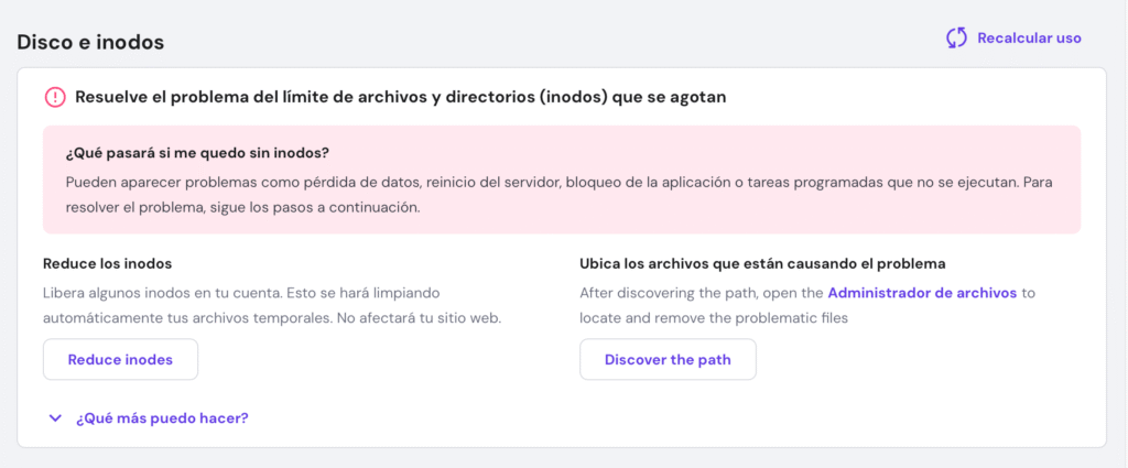 Hostinger y el gran error del siglo: la trampa invisible de los inodos