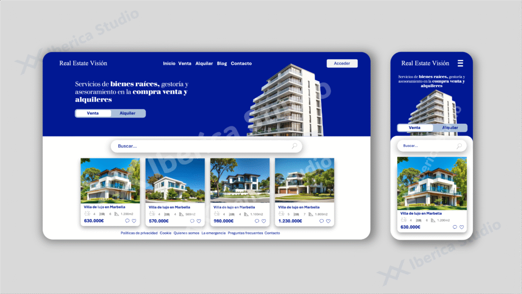 Descubre el poder de crear tu propio futuro digital. En Ibérica Studio® te enseñamos desarrollo web y aplicaciones móviles con formación profesional, presencial y online, en Valencia, Madrid, Barcelona y Marbella. Aprende con expertos del sector y lleva tus ideas al siguiente nivel.